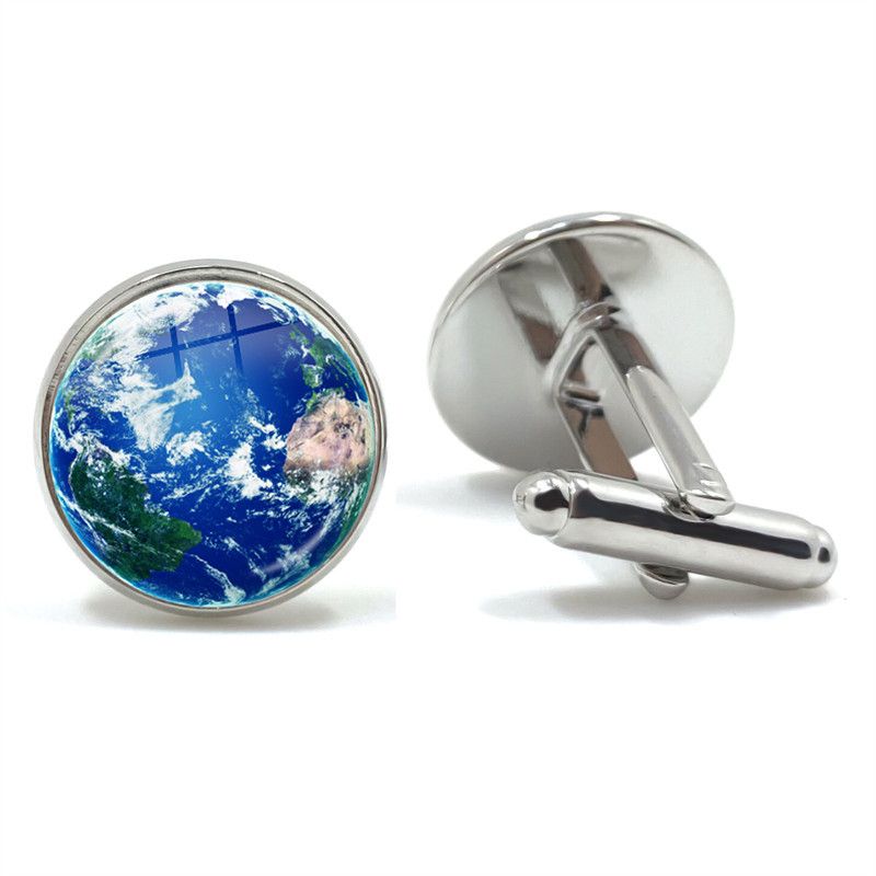 Accesorios Mapa Gemelos de tiempo Ropa francesa para hombre y mujer Camisa Pinza de corbata Botón de clavo de manga_voghion.com