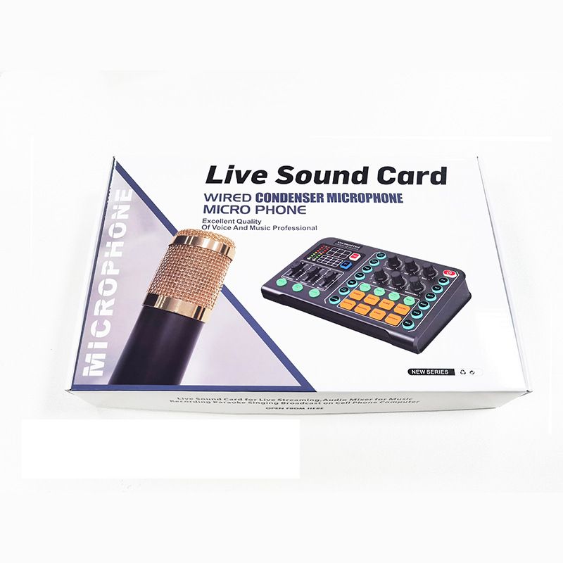 M6 lydkort parret med BM800 engelsk tuner sæt, universelt og bærbart til flere platforme i udlandet_voghion.com