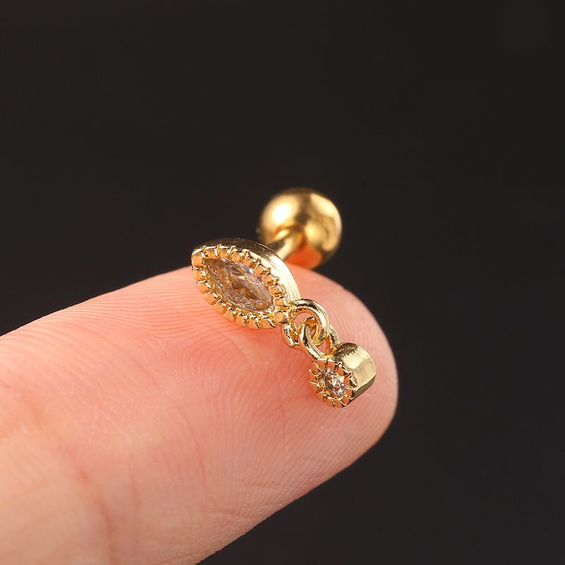 Y2K Nelkenohrringe für Frauen, gefertigt aus zartem Min-Schmuck aus Knorpelgewebe. Ohrringe, Modeschmuck,_voghion.com