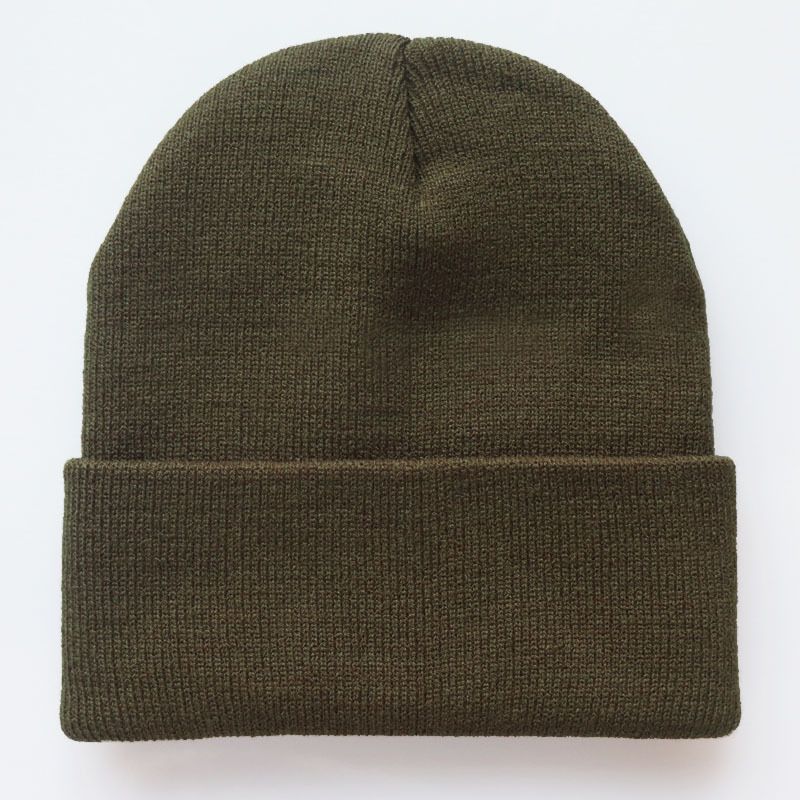 Unisex Multicolor light plate solid color knitted hat Wool hat beanie pull-over hat_voghion.com
