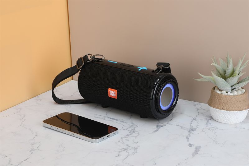 2022TG646 Bluetooth-Lautsprecher Outdoor Tragbare Battle Drum Farblicht Einsteckkarte U-Disk Radio Subwoofer_voghion.com