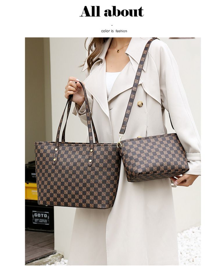 Women's Bags Leisure Mother And Child Bag Two Piece Set Large Capacity Autumn And Winter New Handbag Shoulder Bag Messenger Bag_voghion.com