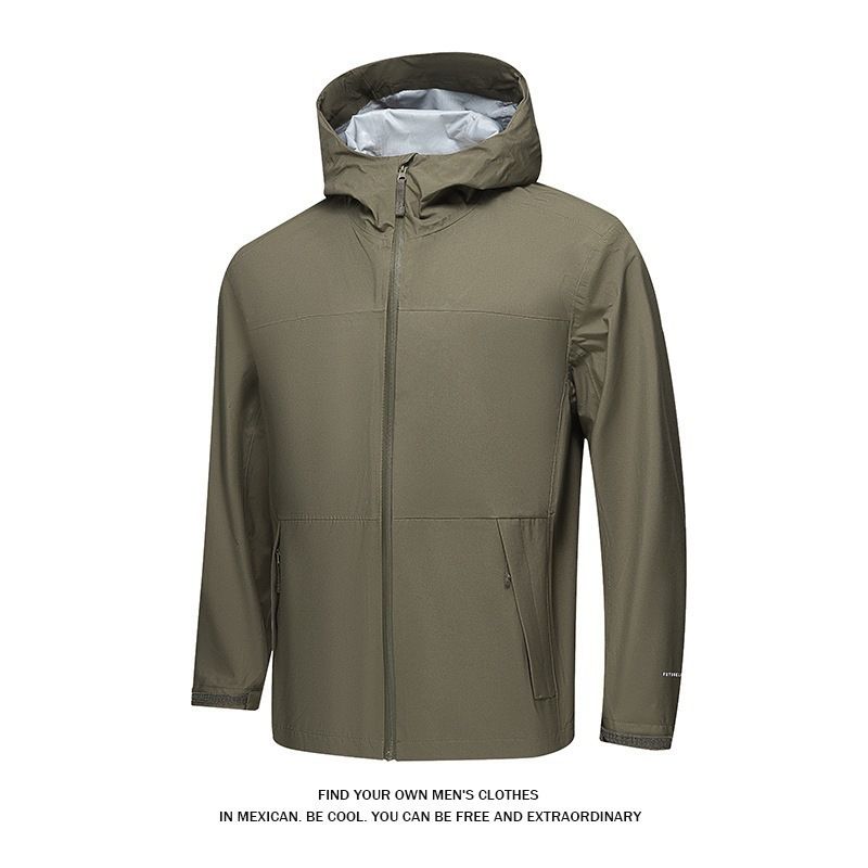 2024 Autumn Bird Home Same Style Couple Waterproof Heat Seal Men's Jacket_voghion.com