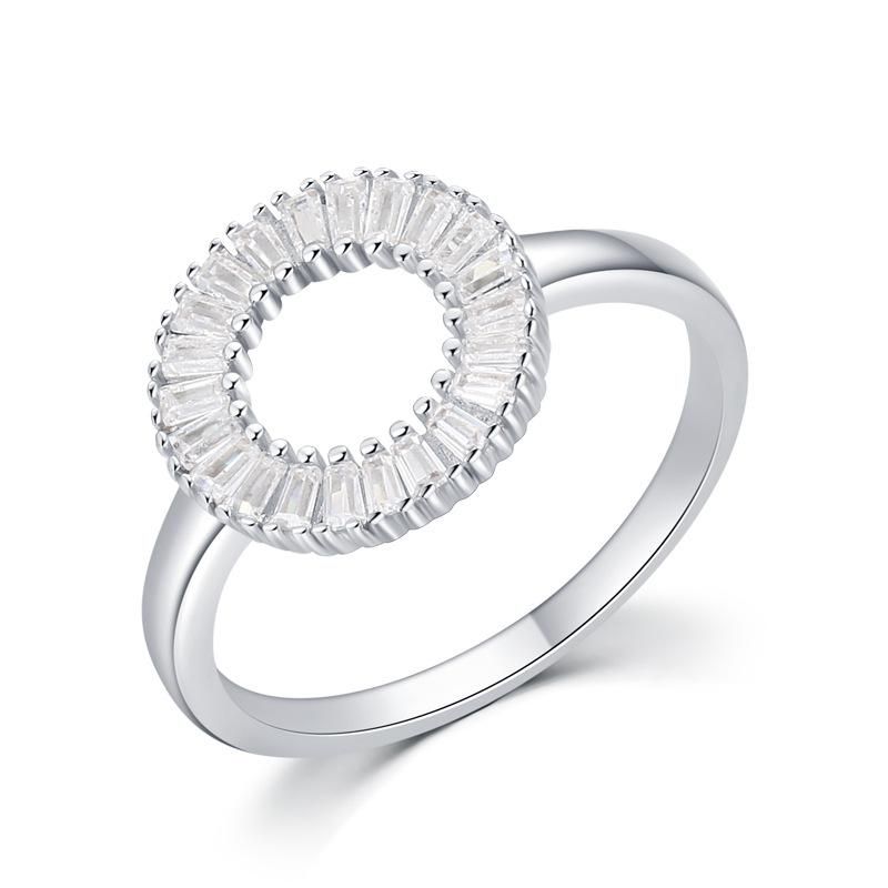 Tancise Classic Zircon Silver Ring Ladies Jewelry Wedding Promise Party Gift_voghion.com