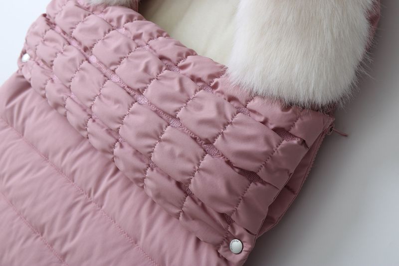 Saco de dormir de invierno para bebés con forro polar, grueso y cálido, para recién nacidos y niños pequeños, mezcla de poliéster suave._voghion.com