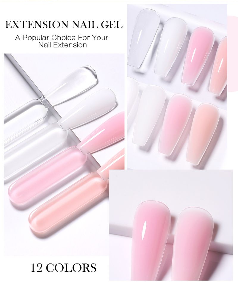 BORN PRETTY 30ml Gel UV per unghie finte a rapida estensione in confezione - Gel per unghie finte indolore e soak-off per salone e fai da te_voghion.com