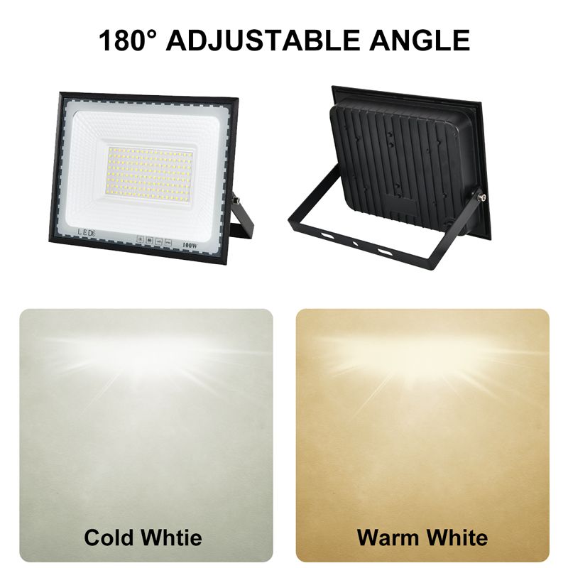 IP66 LED Floodlight 30W 50W 100W 150W 200W Waterproof Outdoor Projector Exterior Spotlight For Garden Street Garage Lighting_voghion.com