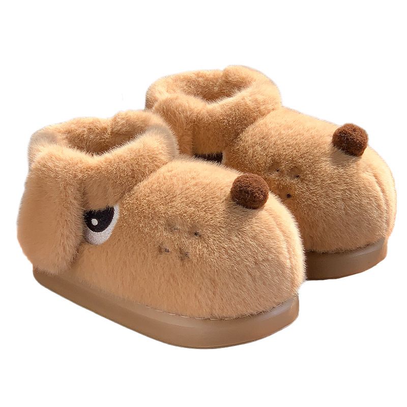 Mercurio, simpatico cagnolino con pantofole alte, coppia invernale femminile, nuove scarpe di cotone famose su internet, possono indossarle anche gli uomini_voghion.com