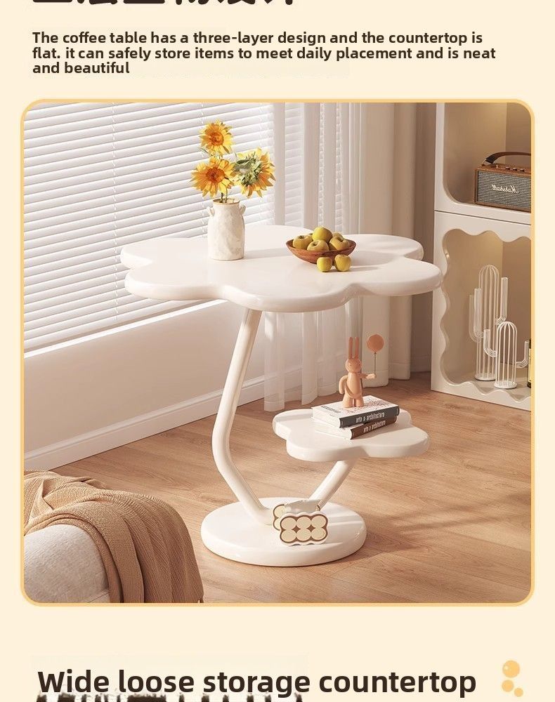 Stile casa Divano laterale Soggiorno Caffè Camera da letto principale Comodino Balcone Tavolo Piccolo mobiletto Portaoggetti_voghion.com
