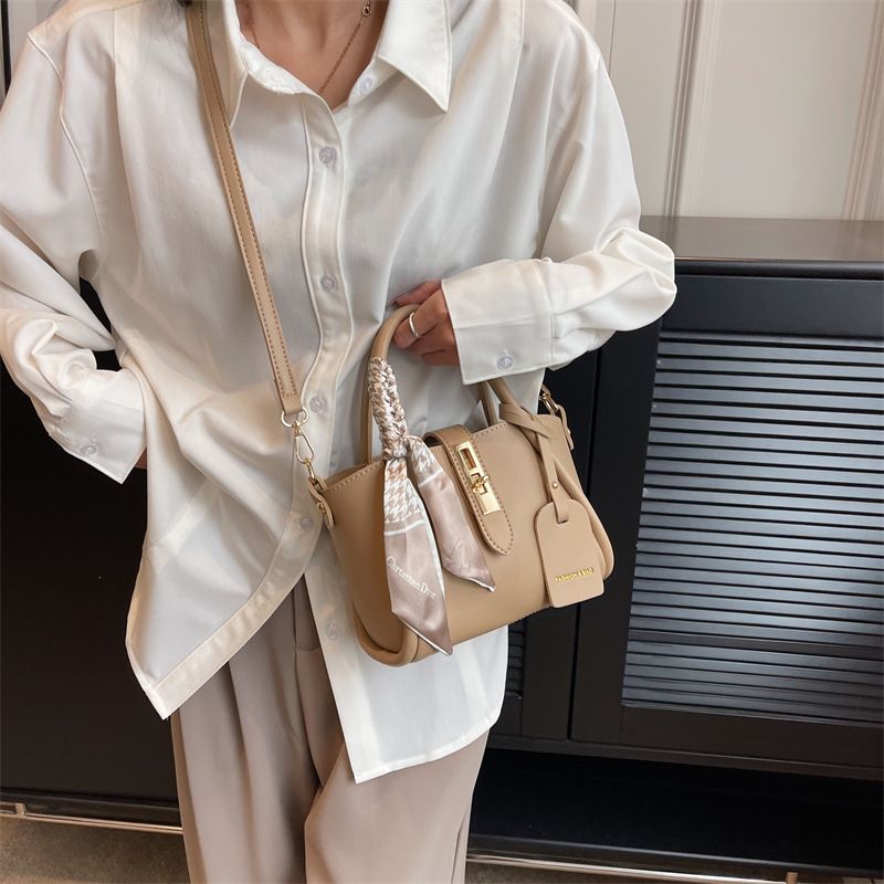 Nuova borsa a tracolla alla moda e versatile, borsa a tracolla coreana, borsa a secchiello_voghion.com