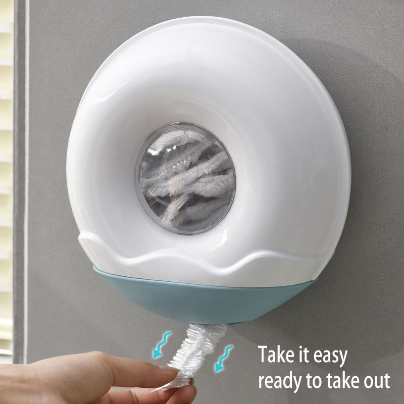 Veggmontert oppbevaringsboks til plastfolie Foretrukket materiale Multifunksjonell bruk Plastfoliedeksel Oppbevaringsboks Plastfoliedeksel_voghion.com