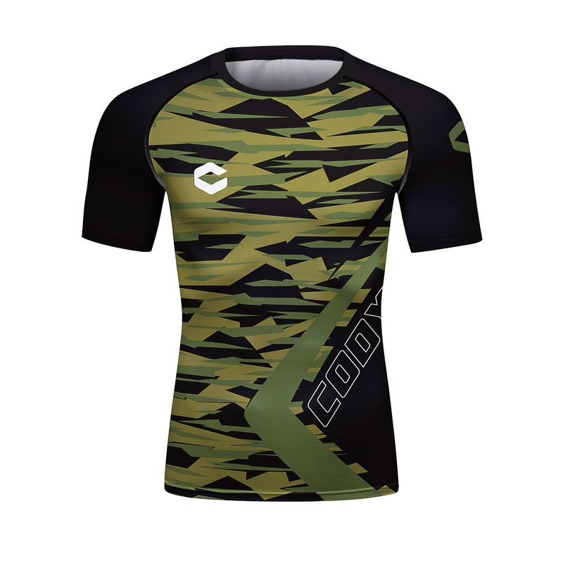LazyZoom Autumn Winter Workout Breathable Elastic Tight Trendy Printed Cool Sports Suit_voghion.com