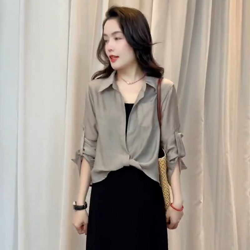 Abito estivo alla moda con camicia piccola_voghion.com