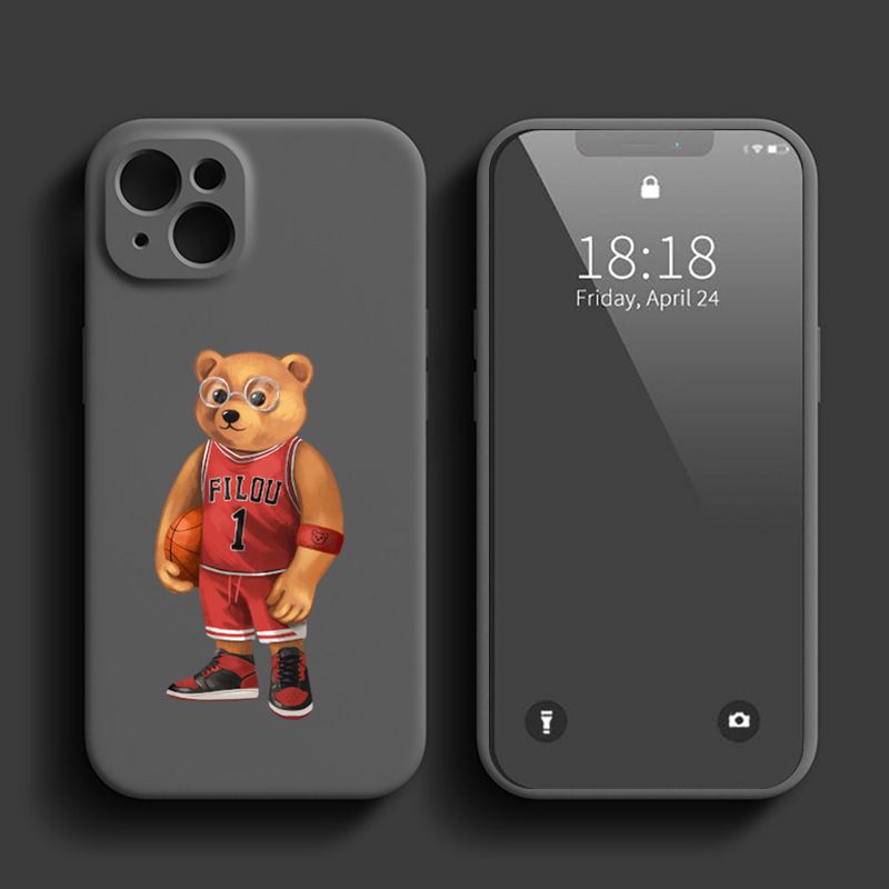 Unisex Trendy Bear mobile phone case_voghion.com