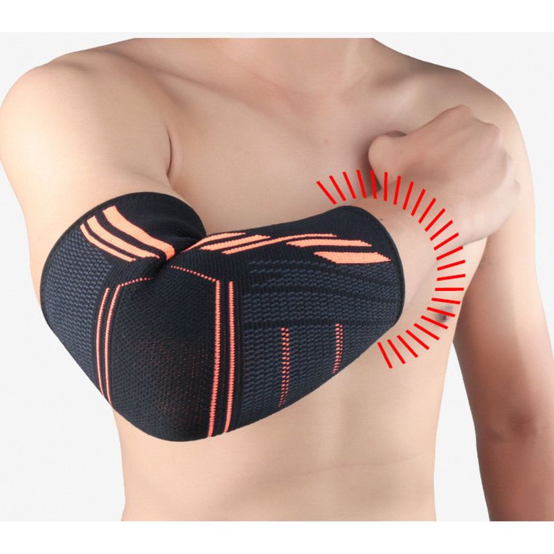 Sports Pads, Breathable Compression Arm Guards For Basketball, Tennis, Badminton, Supportive Anti-Slip Elbow Protectors_voghion.com