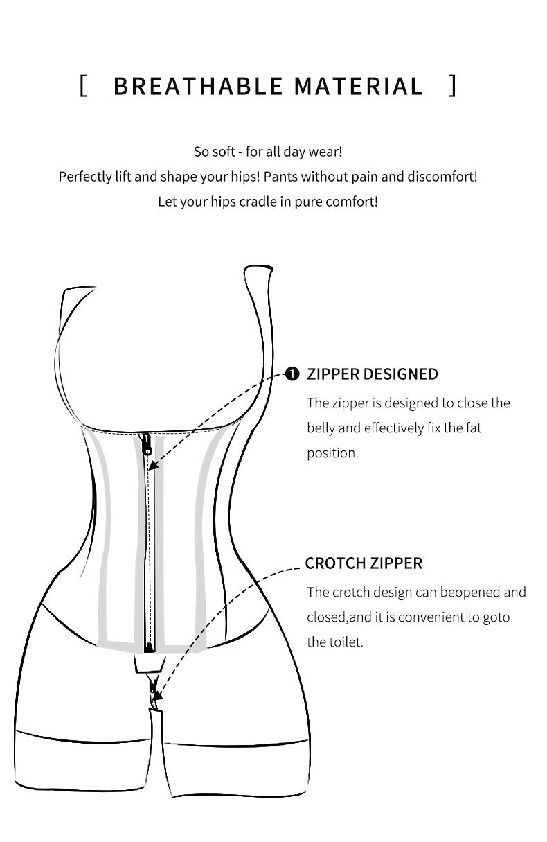 Collant modellanti in un unico pezzo, in rete, per donna, che rassoda la vita, solleva l'addome e solleva i fianchi._voghion.com