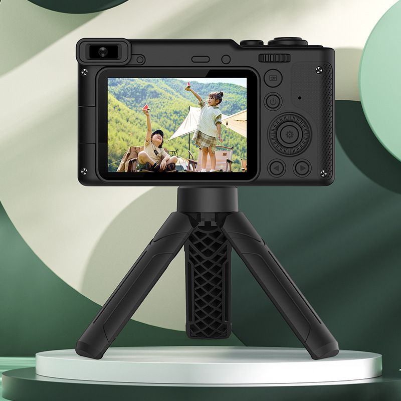 【High Quality】 New Digital Children's Camera HD Photo And Video Recording Stand Birthday Gift Toy_voghion.com