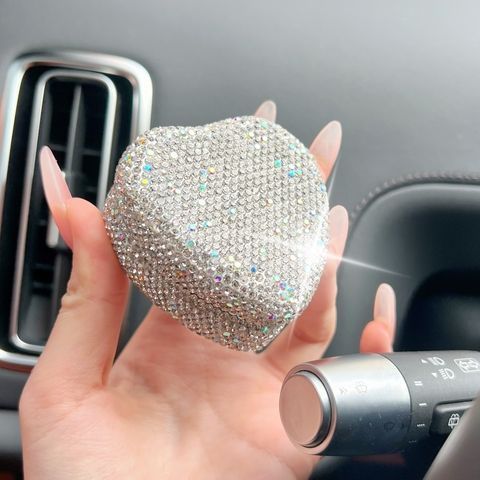 Elegante, diamantbesetzte Mini-Schmuckschatulle in Herzform – Tragbarer Aufbewahrungsbehälter aus Metall für Ringe, Ohrringe und kleine Accessoires_voghion.com