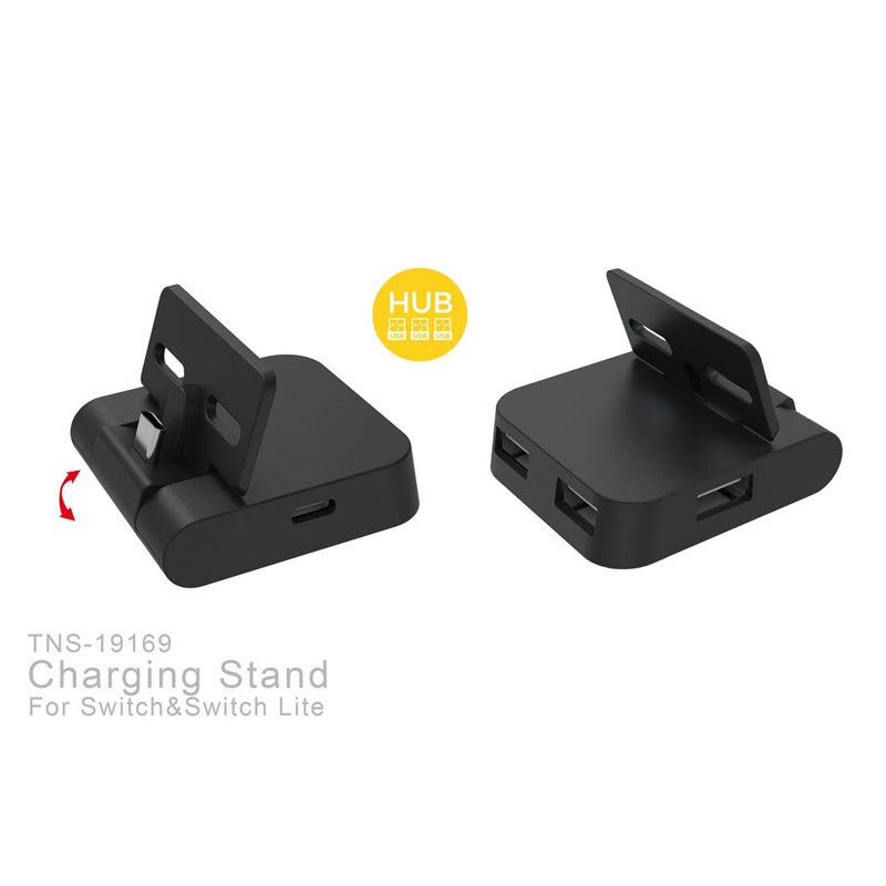 Switch TV Dock Docking Station for Nintendo Switch, Portable Charging Stand, Switch to 4K HDMI Adapter,with USB 3.0Port_voghion.com