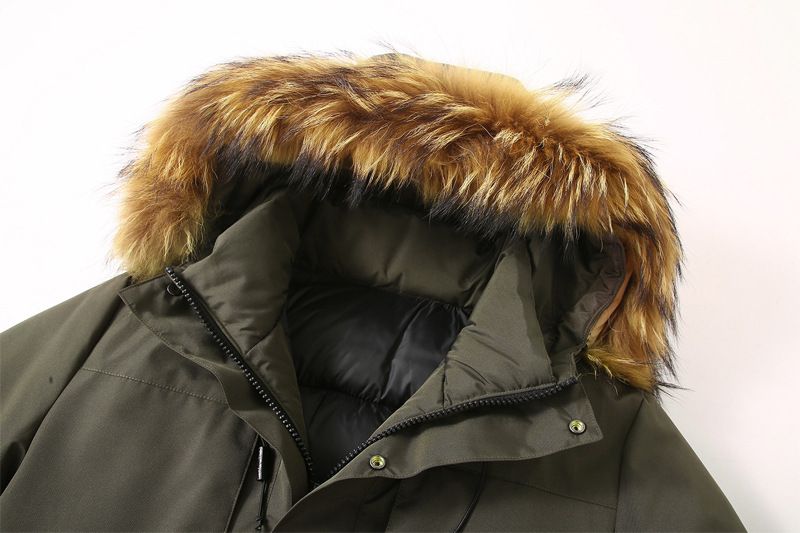 Robuste Winter-Steppjacke für Damen und Herren – Russischer Bestseller (L-XXXXL, Schwarz/Armeegrün/Khaki, mit/ohne Pelzbesatz)_voghion.com