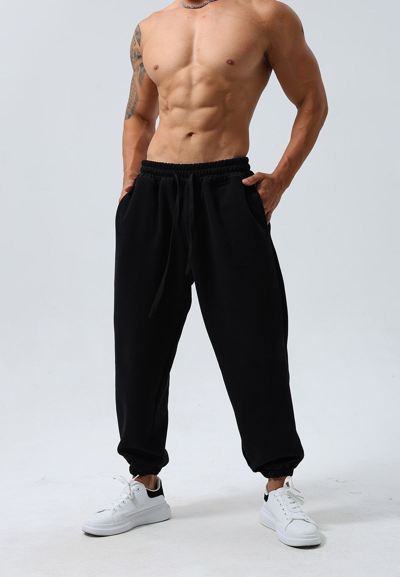 Men's Athletic Jogger Pants With Drawstring Waist - Stretchy Comfortable Workout Running Training Trousers For Gym Outdoor Casual Wear_voghion.com
