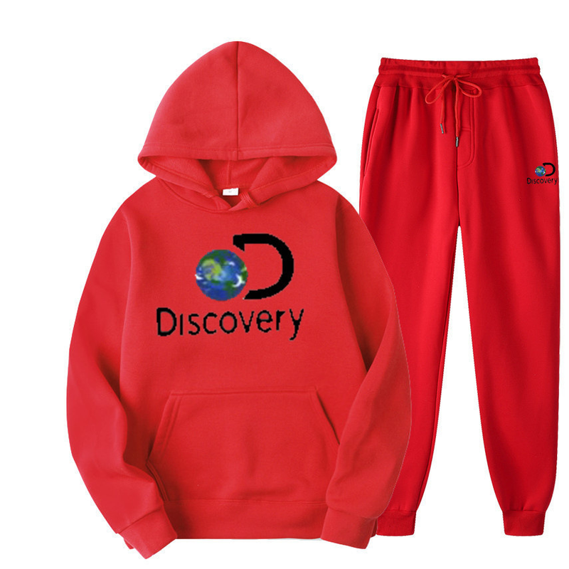 Novo moletom com capuz quente e de pelúcia, estilo primavera/outono, da moda, 2024, para homens e mulheres, conjunto esportivo casual_voghion.com