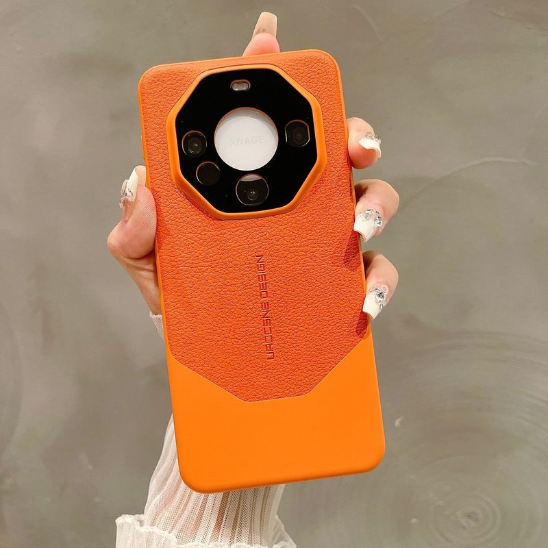 Litchi Leather Magnetic Case For Huawei Mate 70 Pro+/P70 & Xiaomi 15 - Premium Luxury Master Series With Auto-Align Protection_voghion.com