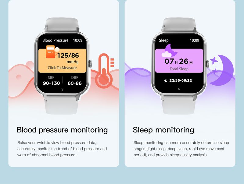 New Digital Smart Watch Heart Monitor Smartwatch Android Electronic Sports Watches For Man Woman Fitness Tracker For Xiaomi Android IOS_voghion.com