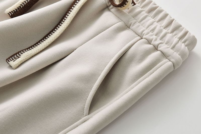 İlkbahar ve Sonbahar Yeni Kore Dokuz Nokta Kadın Haren Perçinli Üç Boyutlu Bel Düz Renk Hijyenik Küçük Bacak_voghion.com