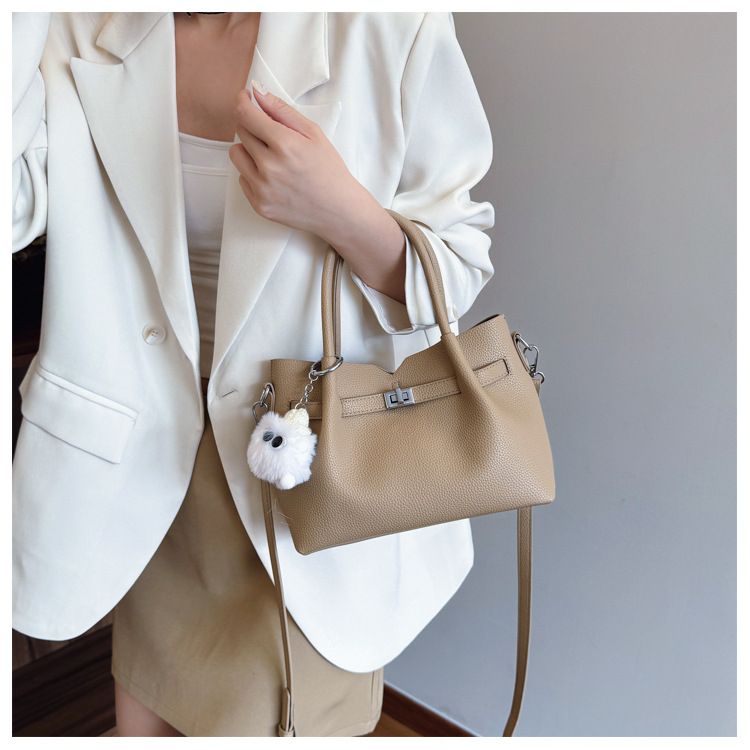 Borsa a secchiello personalizzata alla moda per donna, borsa a tracolla sottobraccio, borsa a mano casual da pendolare_voghion.com