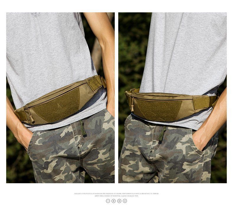 Outdoor Sports Fanny Pack Herren Handytasche Camouflage Crossbody Multifunktionaler Taktischer Rucksack Radfahren Laufen Unsichtbare Fanny Pack_voghion.com