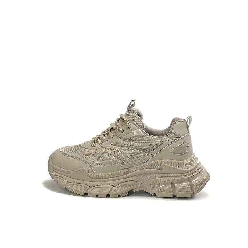 Scarpe da papà alla moda per le donne, stile autunnale, nuove scarpe da ginnastica sportive con suola spessa alla moda coreana_voghion.com
