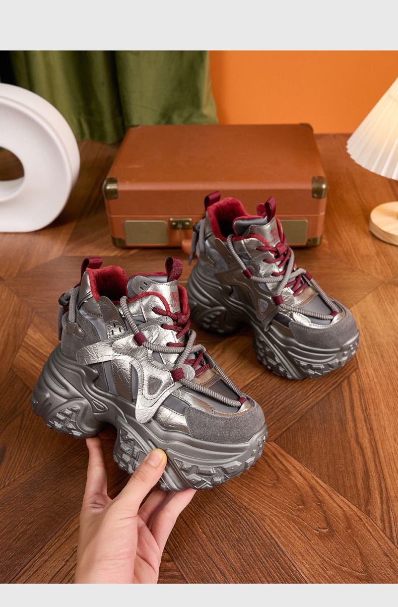 Veet Dad 2024 Winter Neue modische vielseitige Biskuitschuhe mit dicker Sohle, hoher Wärme und innerer Höhe_voghion.com