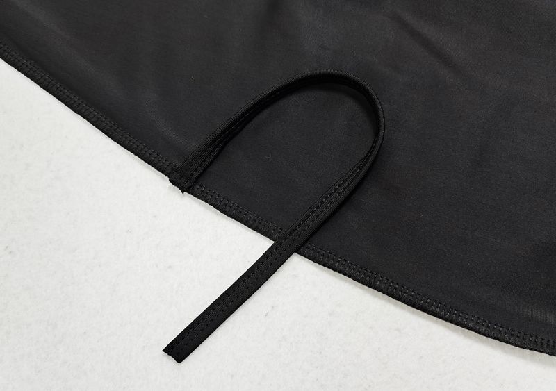 Maiô com babados e proteção solar, conjunto de três peças para natação, surfe e mergulho_voghion.com