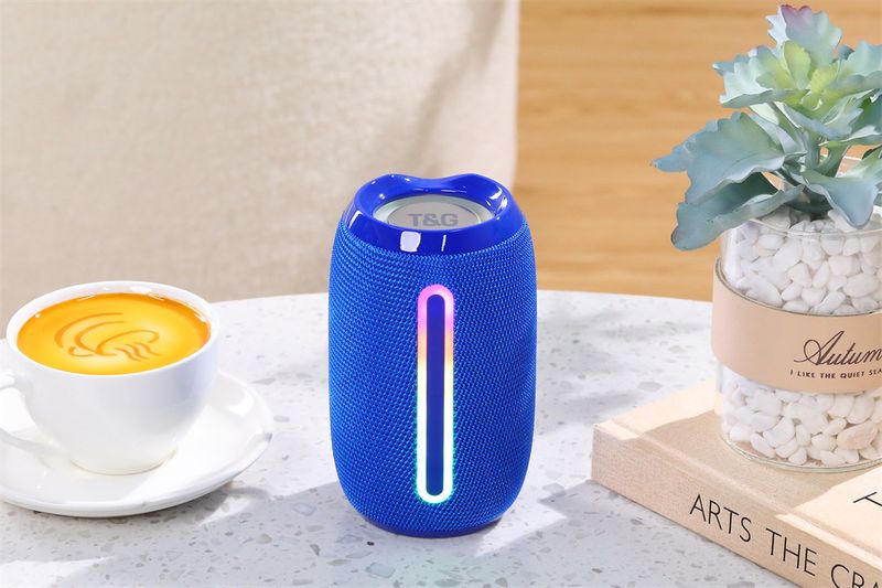 Neuer zylindrischer Kartensubwoofer als Geschenk für Desktop-Outdoor-Miniversion Bluetooth-Kleinstahlkanonenlautsprecher_voghion.com