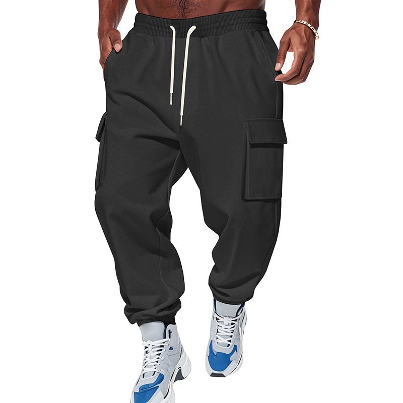 Men's Heavyweight Cargo Overalls – Multi-Pocket Utility Pants, Oversized Streetwear Style, Comfort Fit (S-XXXL_voghion.com