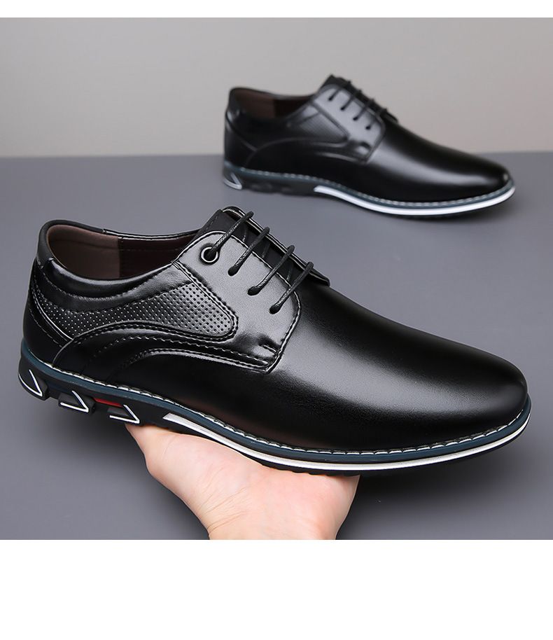 Heren Zakelijke Schoenen Slip On Party Heren Schoenen Comfortabele PU Leren Schoenen Voor Mannen Trouwjurk Schoenen Voor Mannen Zapatos Hombre38-53_voghion.com