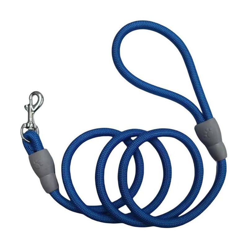 Pet Fashionable Multi-color Round Rope Walking Leash Dog Chain_voghion.com