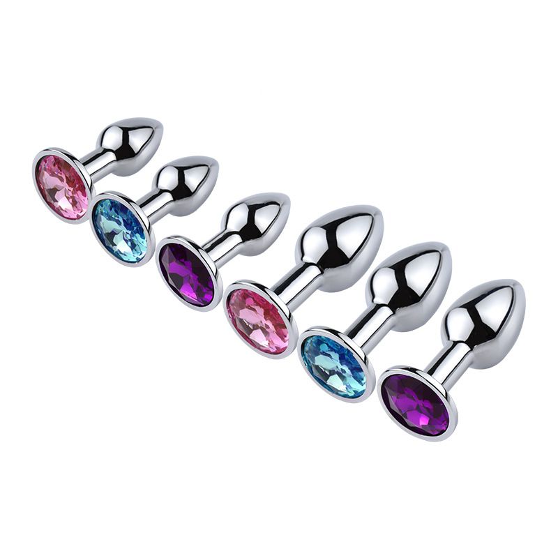 Plug anale per adulti in metallo a forma di cuore, argento, 1,8 mini perline rotonde_voghion.com