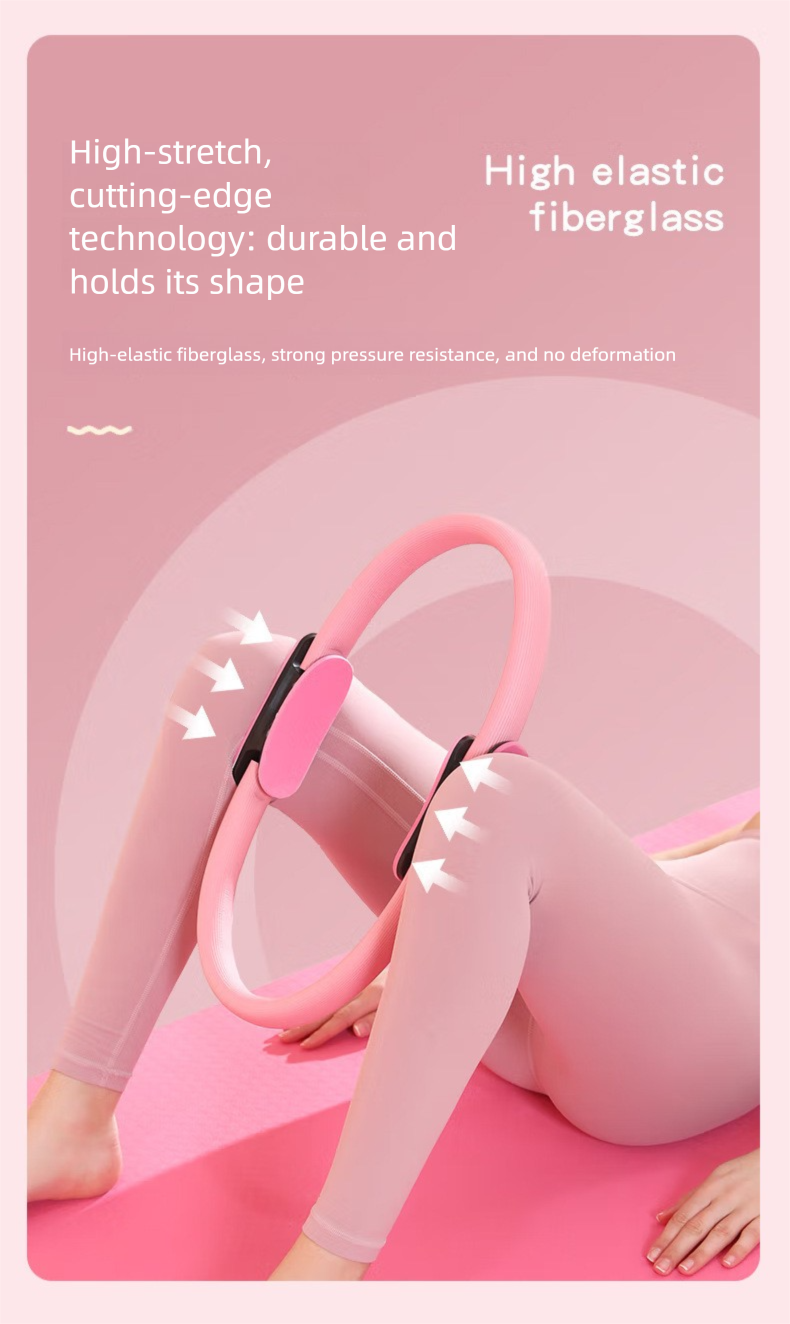 Pilates Loop Pelvic Floor Magic Ring Thigh Waist Training Yoga Aid Fat Reduction Slimming Leg Men's_voghion.com