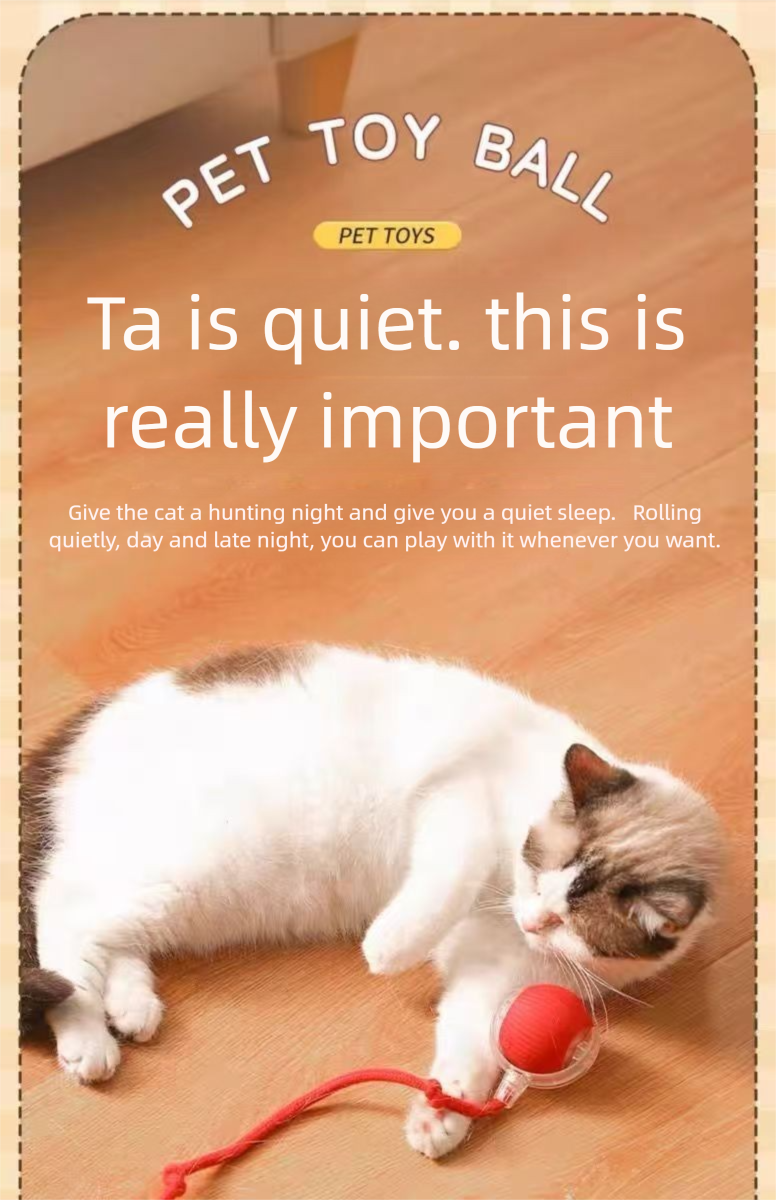 Self-Entertaining Pet Automatic Intelligent Obstacle Avoidance Gravity Rolling Ball Yo-Yo Teasing Dog Cat Toy_voghion.com