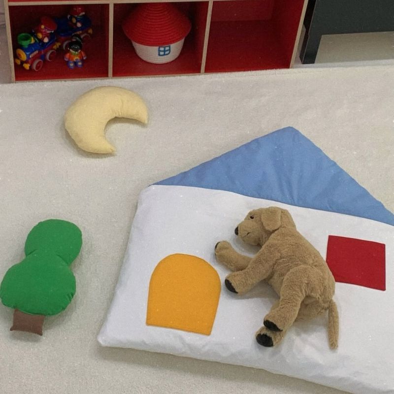 Nouveau lit coréen INS quatre saisons pour animaux de compagnie, coussin mignon pour chat et chien, en pur coton épais, grande taille_voghion.com