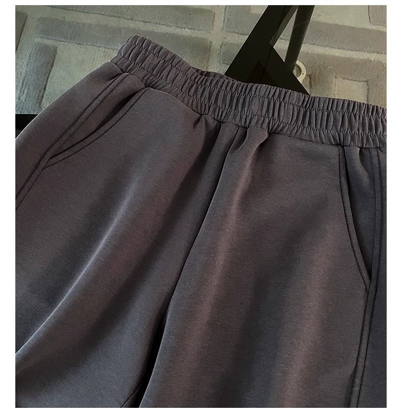 Dameklær Uformelt sportsdress for kvinner Høst Moteriktig Stilig Glidelåsgenser Vide Benbukser Todelt_voghion.com