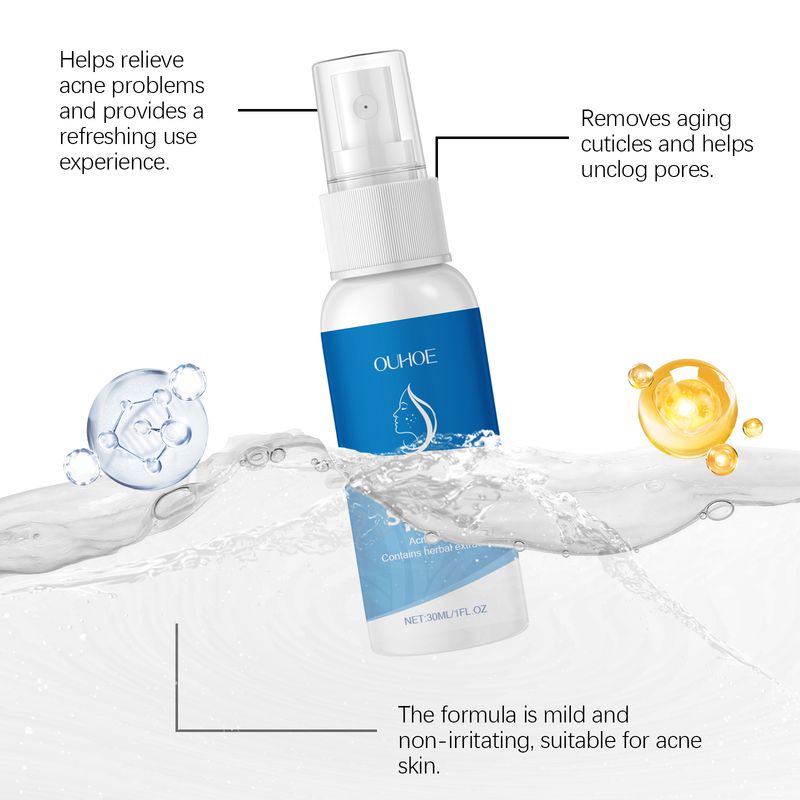 OUHOE Herbal Relief Spray For Facial Discomfort Herbal Essence Gently Moisturizes And Soothes Skin_voghion.com