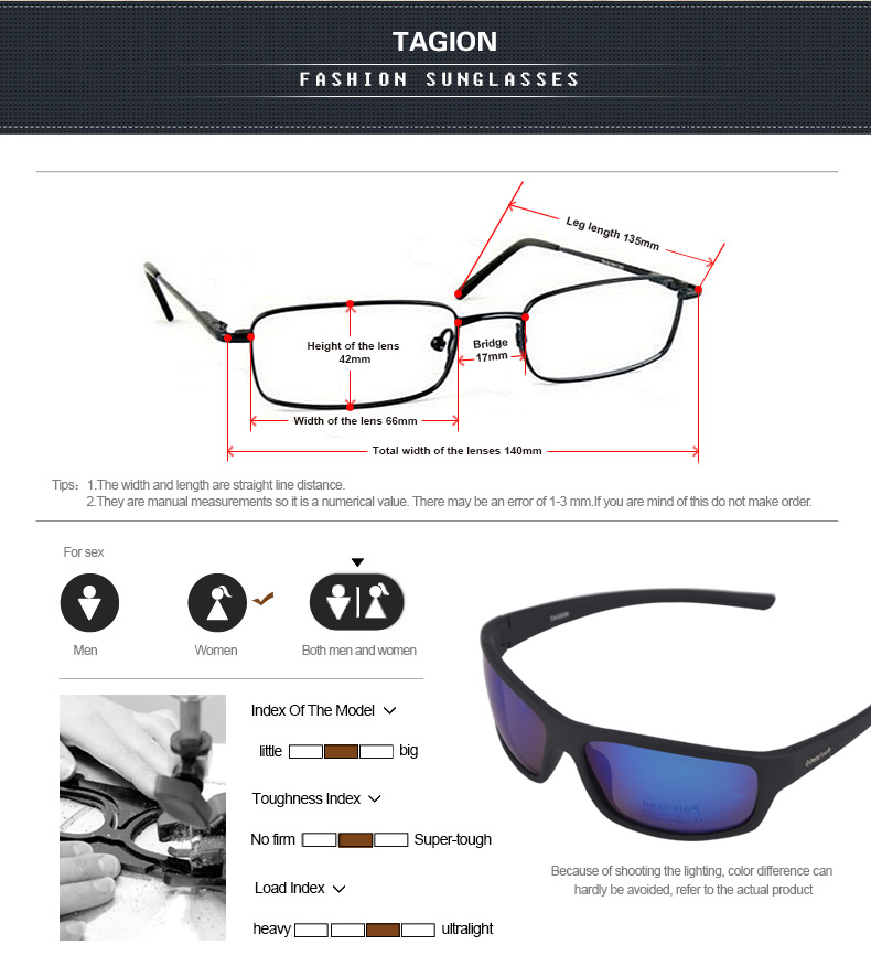 Lunettes De soleil De Sport hommes lunettes De Hipster polarisées UV400 lunettes De randonnée Lentes De Sol Hombre lentilles De Polaroid TG5104_voghion.com