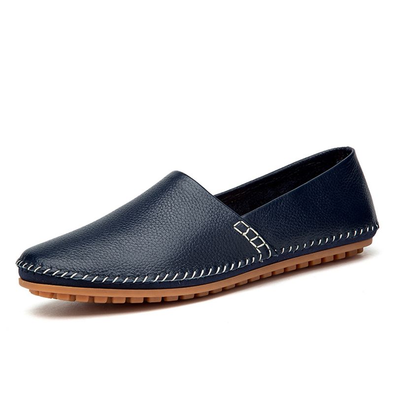 Men's Driving Moccasins Slip-On Loafers - Lightweight Breathable Casual Shoes With Rubber Sole, Comfortable For Daily Wear_voghion.com