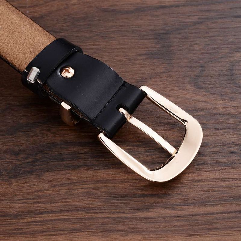 HOT Available In Plus Size Women Leather Belt Brand Ladies Length: 95-120cm Belts For Female Width:2.8cm_voghion.com