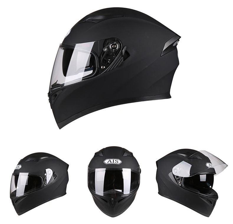Casco da moto elettrico da uomo e da donna Aishi, copricasco integrale, personalità, estate, fresco, cavaliere, motocicletta con angolo Bluetooth_voghion.com