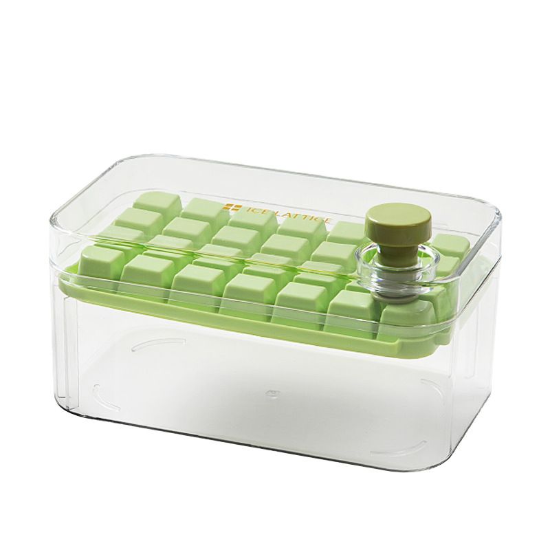 84 Grid Press-type Ice Grid Creative Light Luxury Summer Essential Large-capacity One-press Ice Household Ice Storage Ice Making Mold_voghion.com