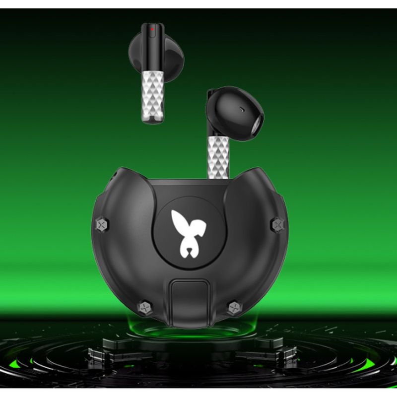Tuxiaonuo Bluetooth Earphones For Gaming, E-Sports, Semi-In-Ear, Wireless, Low Latency, Noise Cancelling, Call, 2025 New_voghion.com
